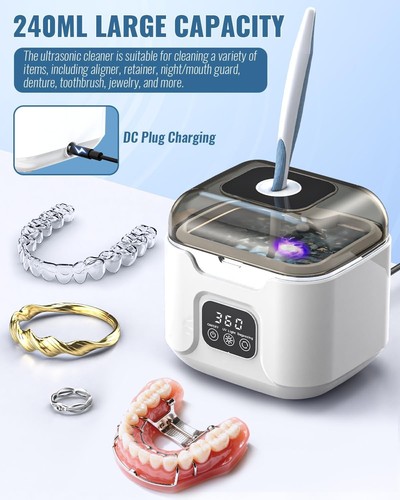 Ultrasonic retainer cleaner - ultrasonic,