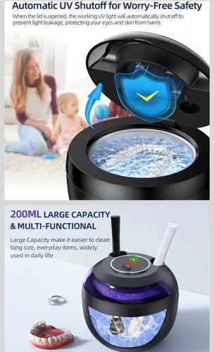 Ultrasonic retainer cleaner - ultrasonic,