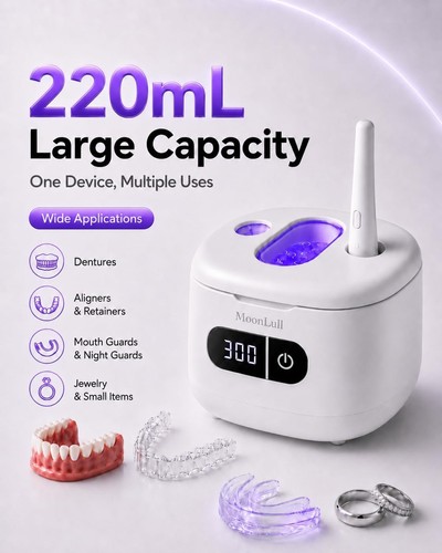 Ultrasonic retainer cleaner - retainer, |