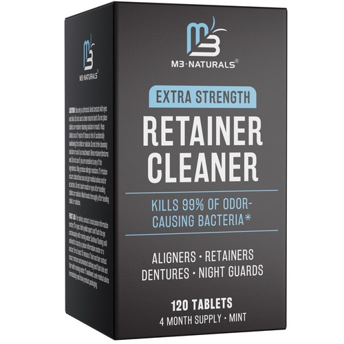 Retainer cleaner tablets - retainer,