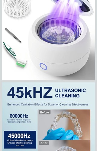 Ultrasonic retainer cleaner - ultrasonic,