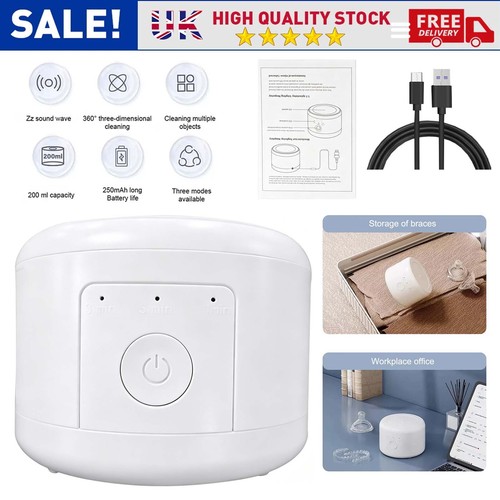 Ultrasonic denture cleaner - denture,