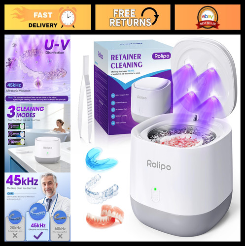 Ultrasonic retainer cleaner - ultrasonic,