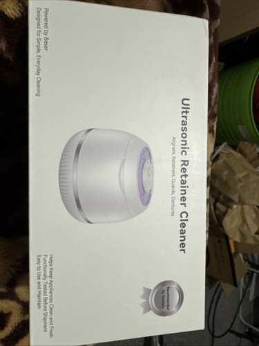 Ultrasonic retainer cleaner - ultrasonic,